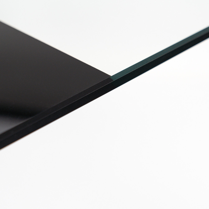 Leziter Masă de dining pătrată Riona din sticlă, 120 cm [8]