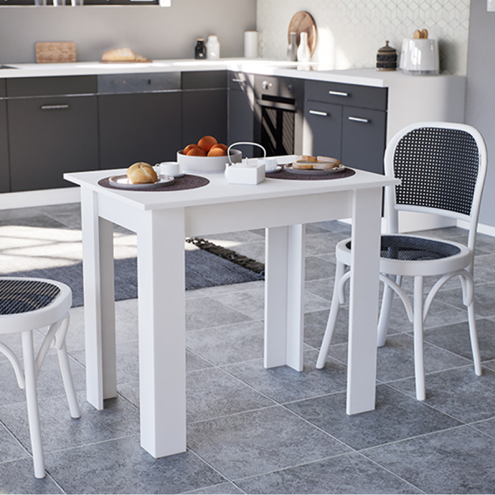 Leziter Masă de dining Yorki Standard 86x60 cm albă [2]