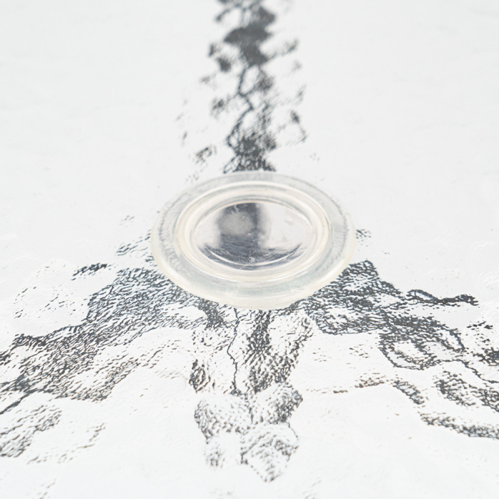 Leziter Masă de grădină Vella cu cadru metalic și sticlă [9]