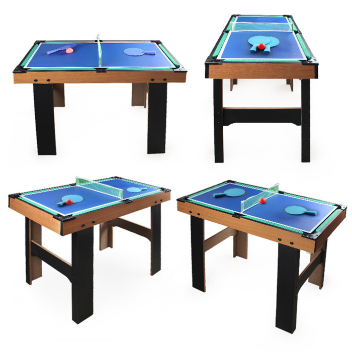 Leziter Masă de joc 4 în 1 pentru foosball, ping-pong, biliard și air hockey [5]
