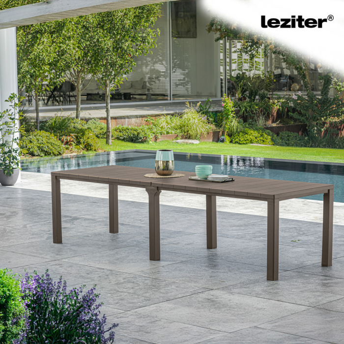 Leziter Masă dublă de grădină din plastic Tulsa [2]