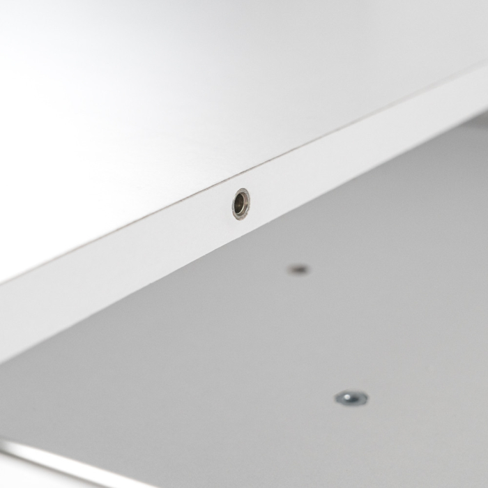 Leziter Yorki Elegant Premium masă extensibilă 120/160x90 cm alb [8]