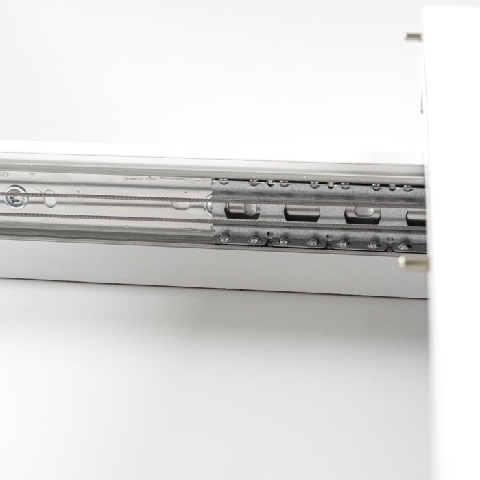 Leziter Yorki Elegant Premium masă extensibilă 120/160x90 cm alb [10]