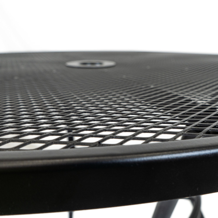 Leziter Masă rotundă de grădină Arko din plasă metalică [10]