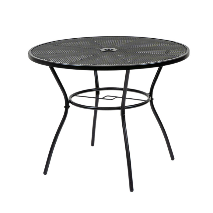 Leziter Masă rotundă de grădină Arko din plasă metalică [7]