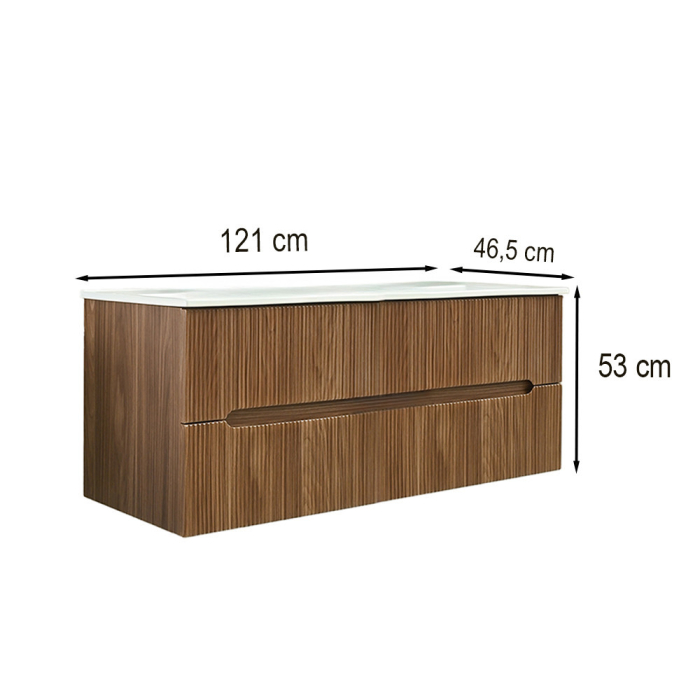 Leziter Masca chiuveta baie Trent 120 cu lavoar [3]