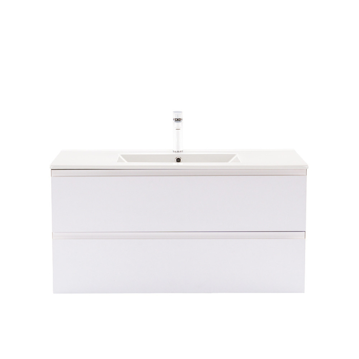 Leziter Vario Pull 100 dulap de bază cu chiuvetă antracit-alb [4]