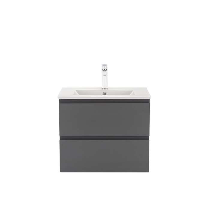 Leziter Vario Pull 60 dulap de bază cu chiuvetă alb-antracit [4]