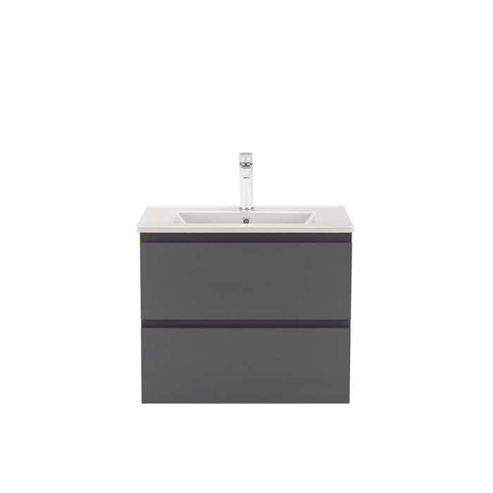 Leziter Vario Pull 60 dulap de bază cu chiuvetă stejar-antracite [4]