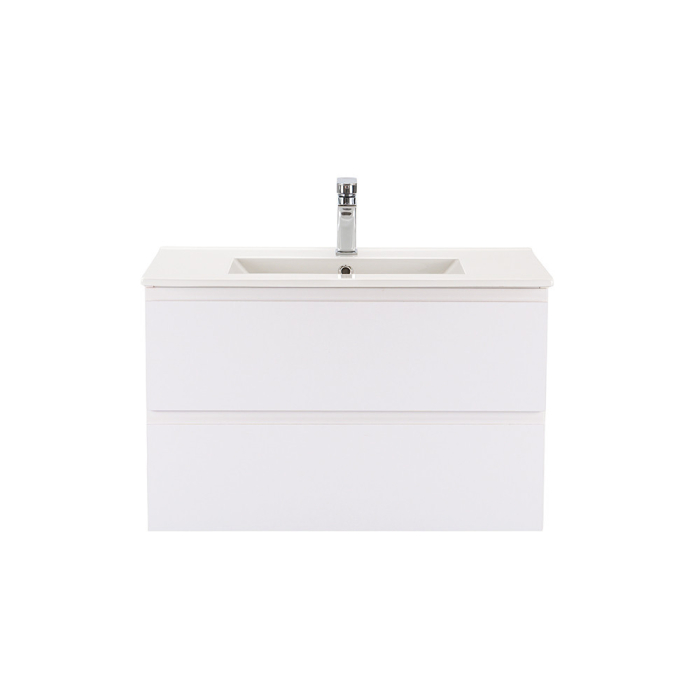 Leziter Vario Pull 80 dulap de bază cu chiuvetă alb-alb [4]