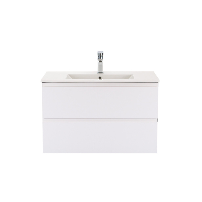 Leziter Vario Pull 80 dulap de bază cu chiuvetă antracit-alb [4]