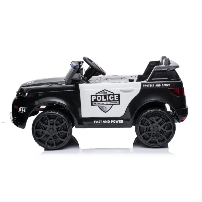 Leziter Mașină de poliție electrică neagră [8]