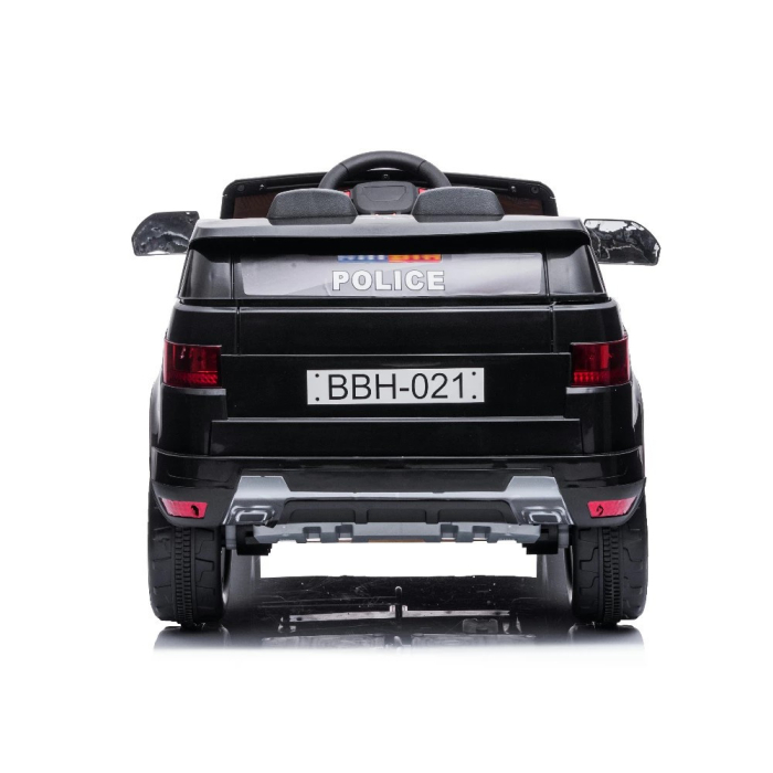 Leziter Mașină de poliție electrică neagră [6]