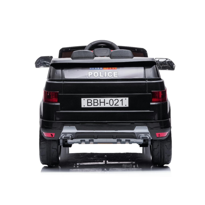 Leziter Mașină de poliție electrică neagră [6]