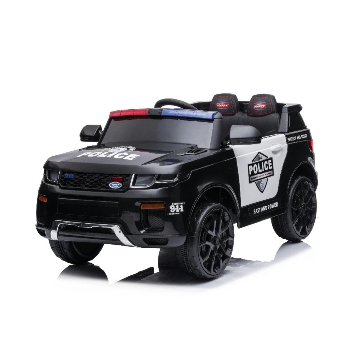 Leziter Mașină de poliție electrică neagră [4]