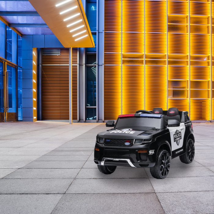 Leziter Mașină de poliție electrică neagră [2]