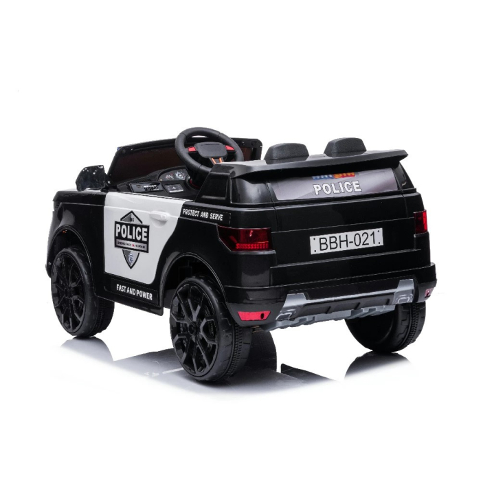 Leziter Mașină de poliție electrică neagră [5]