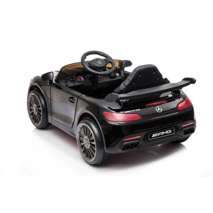 Leziter Mașină electrică AMG Mercedes-Benz negru [4]