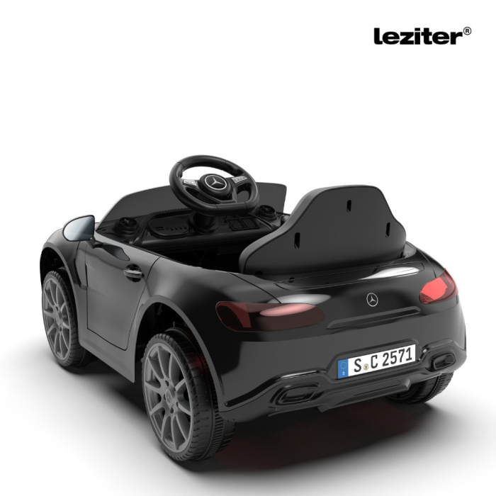 Leziter Mașină electrică Mercedes Benz CLS 350 neagră [6]