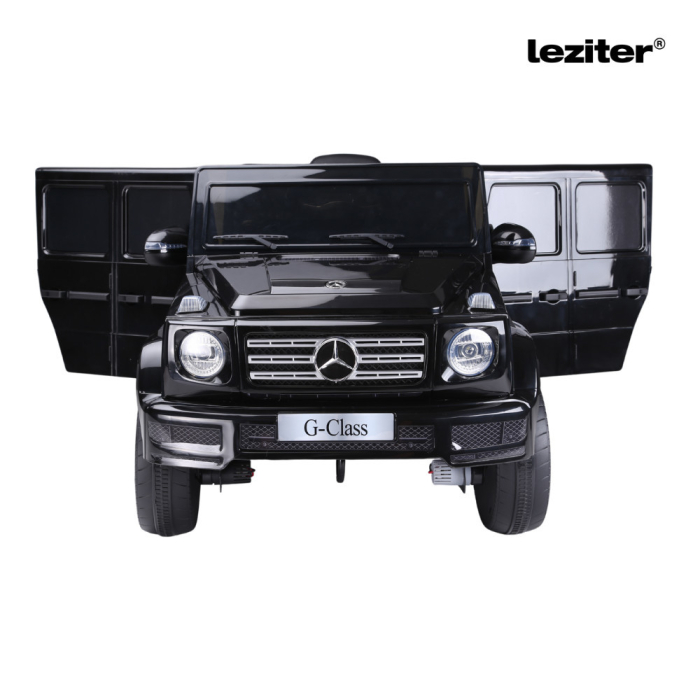 Leziter Mașină electrică Mercedes Benz G500 neagră [9]