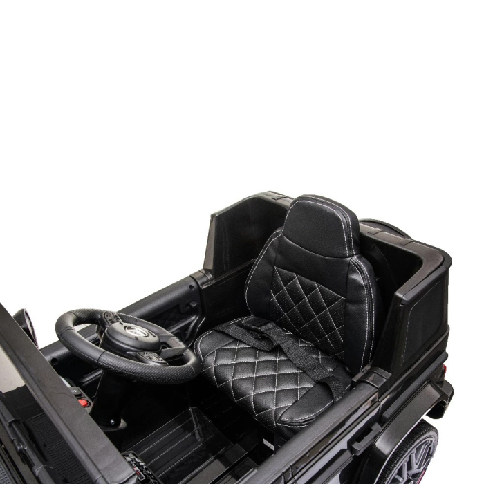 Leziter Mașină electrică Mercedes-Benz neagră [8]