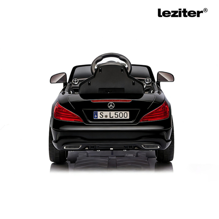 Leziter Mașină electrică Mercedes Benz SL 500 negru [6]
