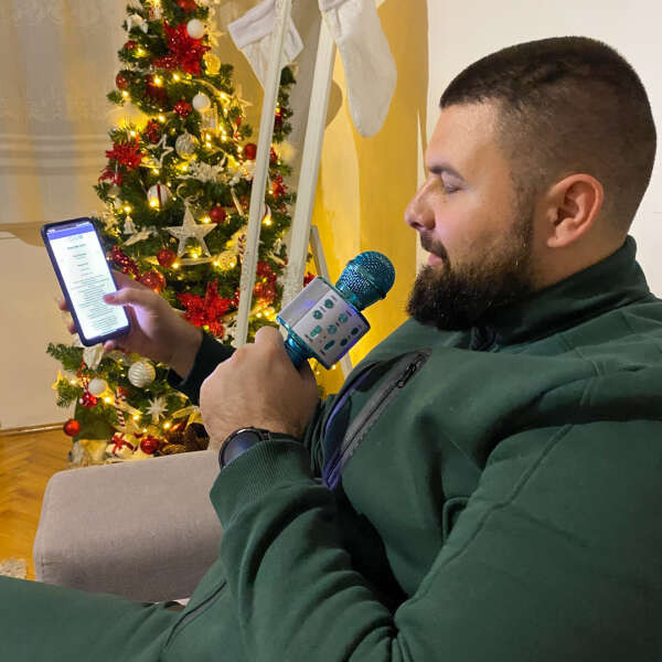 Leziter Microfon Bluetooth Comzie, roz [3]