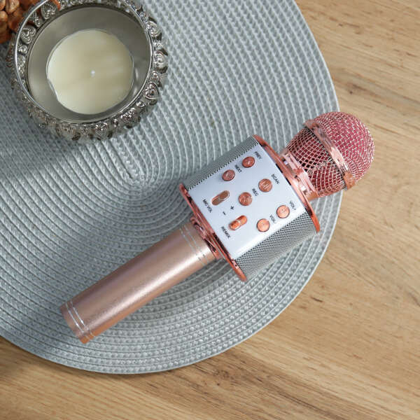 Leziter Microfon Bluetooth Comzie, roz [2]