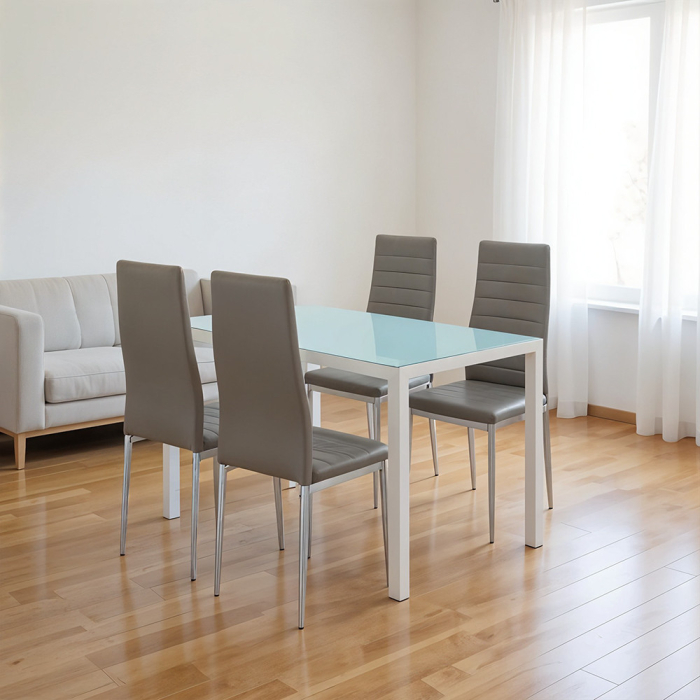 Leziter Midland 4+1 set de sufragerie gri-gri [2]