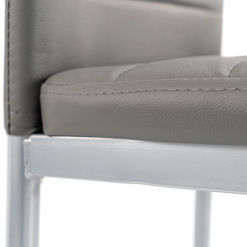 Leziter Midland 4+1 set de sufragerie gri-negru [9]