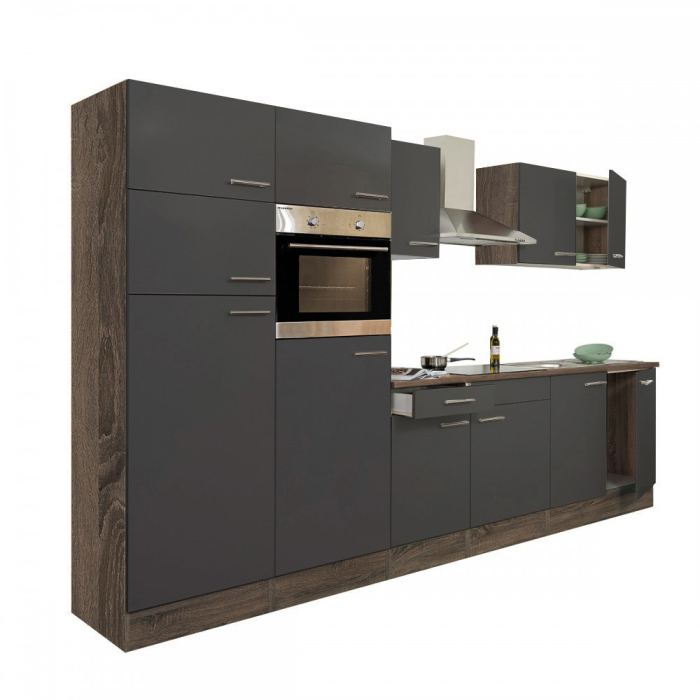 Leziter Mobilă de bucătărie Yorki 330 cu frigider cu congelator superior [2]