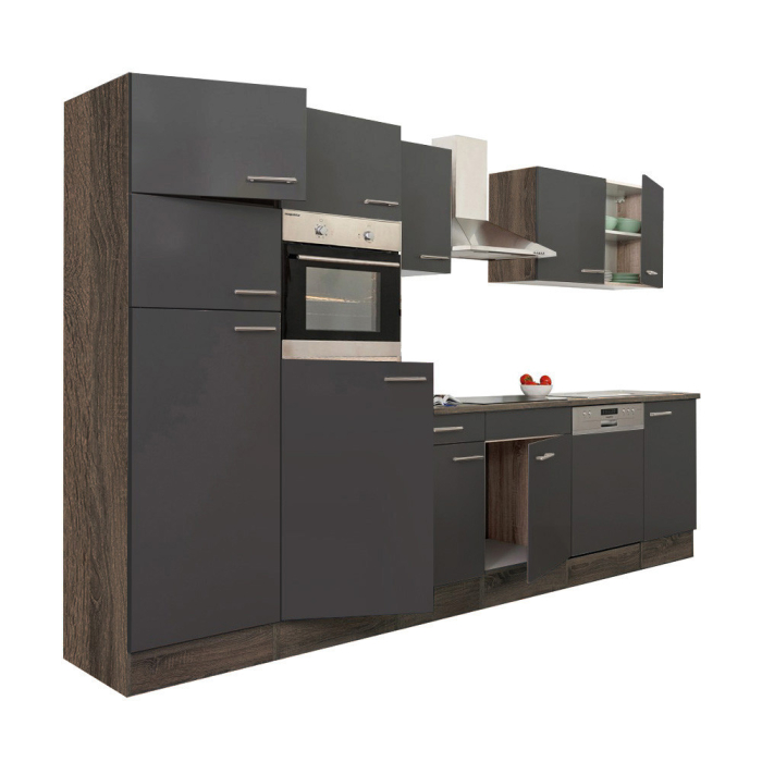 Leziter Mobilă de bucătărie Yorki 340 cu frigider cu congelator superior [2]