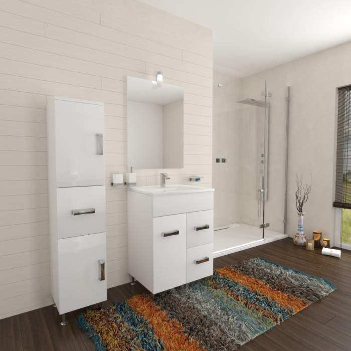 Leziter Mobilier de baie Merida vertical 31,5 cm [2]