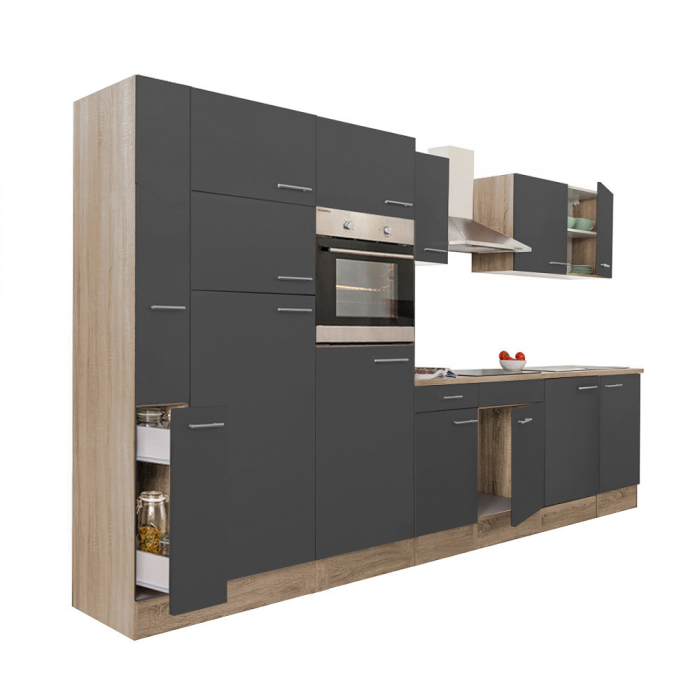 Leziter Mobilier de bucătărie Yorki 360 cu frigider cu congelator superior [8]