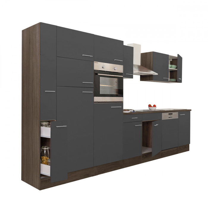 Leziter Mobilier de bucătărie Yorki 370 cu frigider cu congelator superior [9]