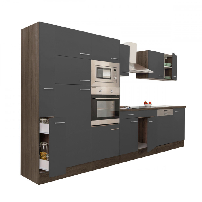 Leziter Mobilier de bucătărie Yorki 370 cu frigider cu congelator superior [2]