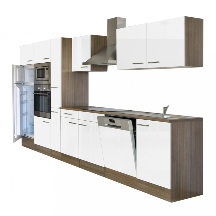 Leziter Mobilier de bucătărie Yorki 370 cu frigider cu congelator superior [7]