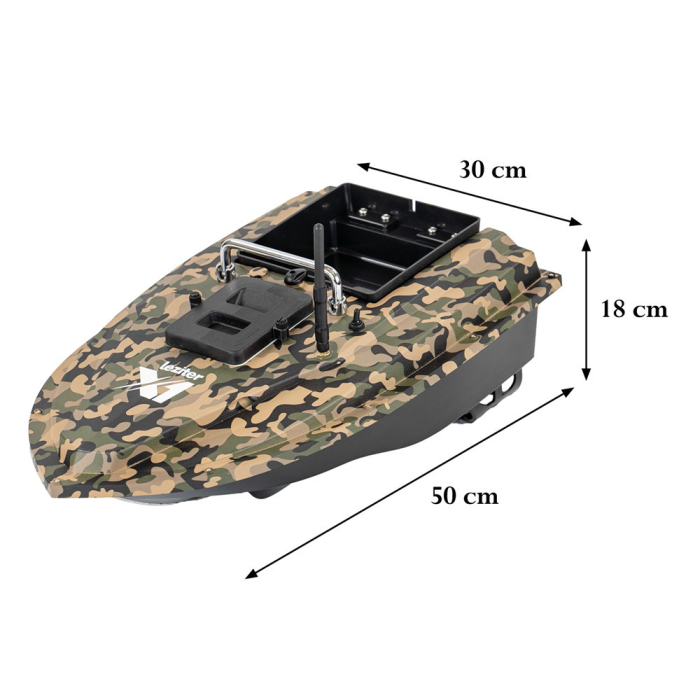 Leziter Momeală barcă X1 model de camuflaj cu ejecție spate închis [3]