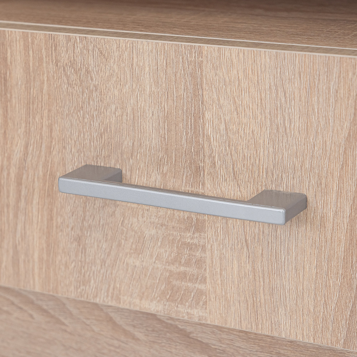 Leziter Noptiera Miami 1 sertar 40x40 cm stejar sonoma- stejar sonoma [6]