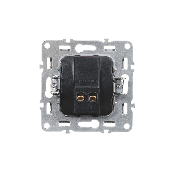 Leziter Nova întrerupător unipolar cu un singur circuit fără cadru 101 gri [4]