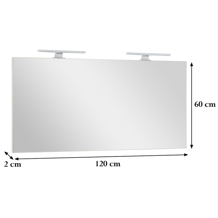 Leziter Oglindă Cube 120 [2]