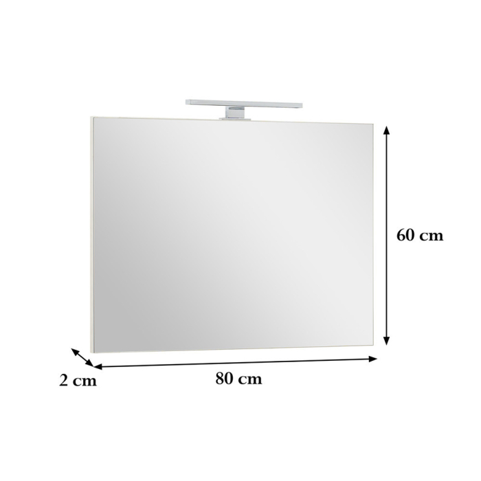 Leziter Oglindă Cube 80 [2]