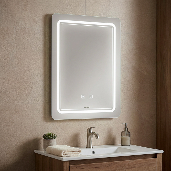 Leziter Oglindă Vid cu iluminare led 60x80 cm [2]