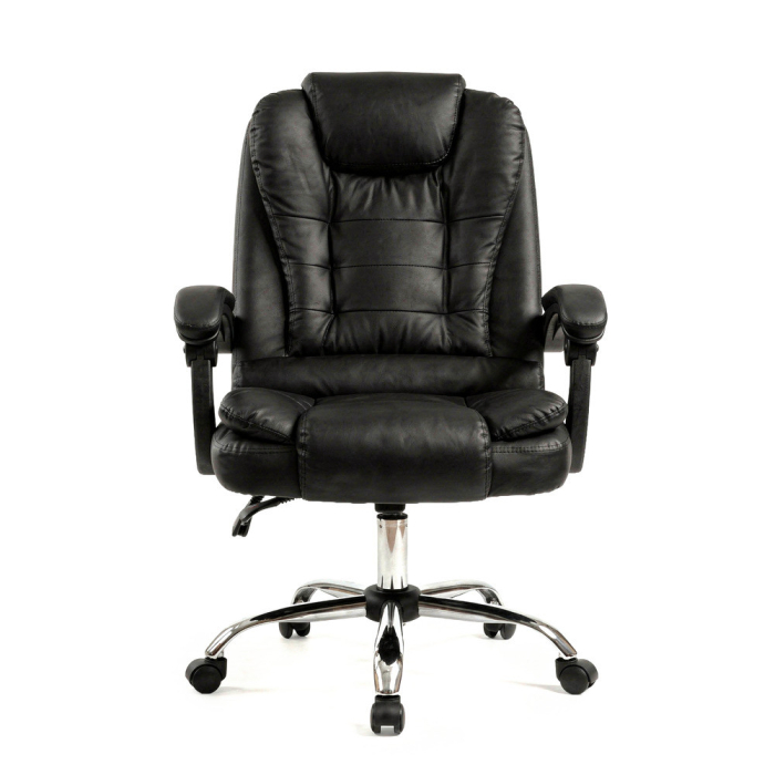 Leziter Optima birou scaun pivotant negru [4]