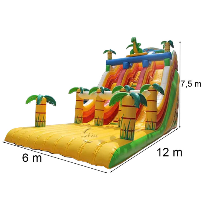 Leziter Palmier III castel gonflabil 12x5x7,5m [2]
