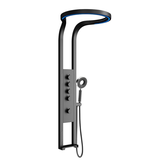 Leziter Panou de duș cu hidromasaj de lux [6]