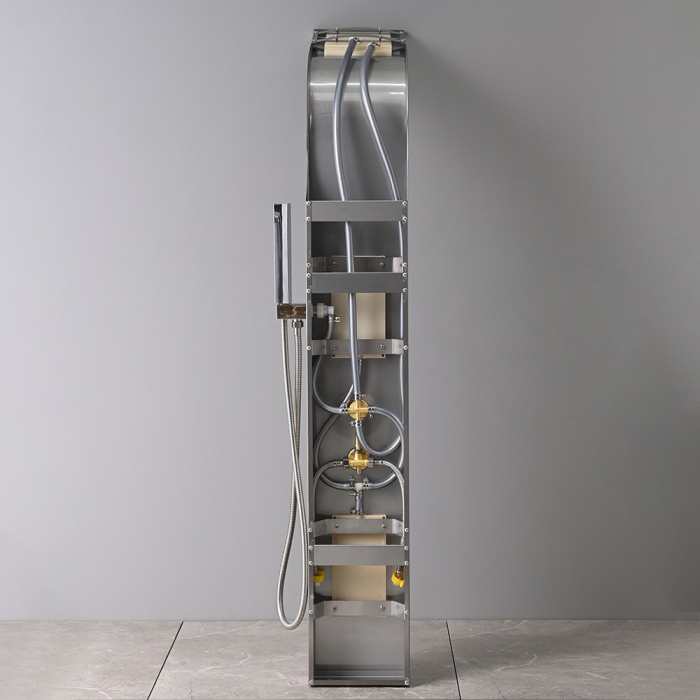 Leziter Panou de duș cu hidromasaj Midi [6]