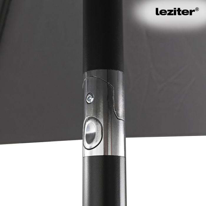 Leziter Parasol de grădină Gina gri 300 cm [5]