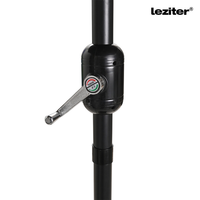 Leziter Parasol de grădină Gina gri 300 cm [7]