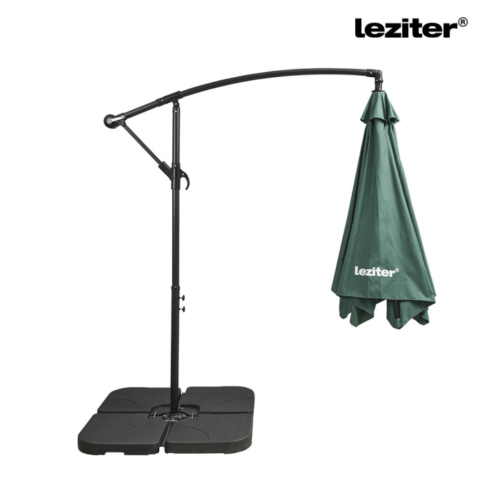 Leziter Parasol Sunny garden verde 300 cm [8]